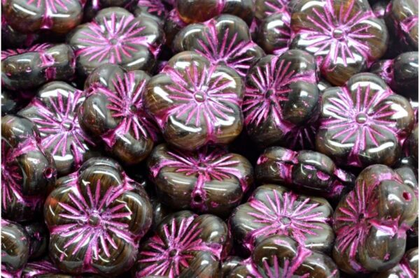 Cherry Flower Beads 14x14mm - Image 1