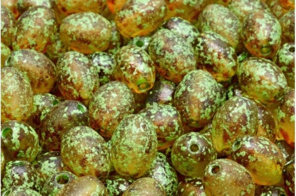 Olive Beads 13x10mm - Image 1