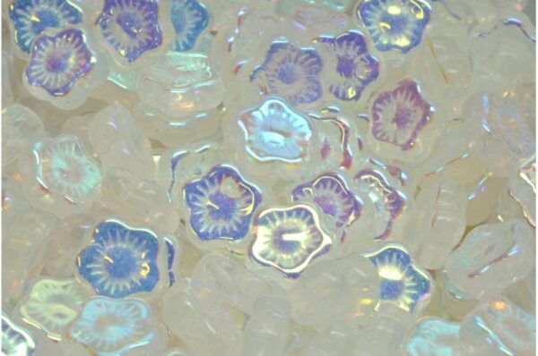 Sunset Flower Beads 10x10mm - Image 1