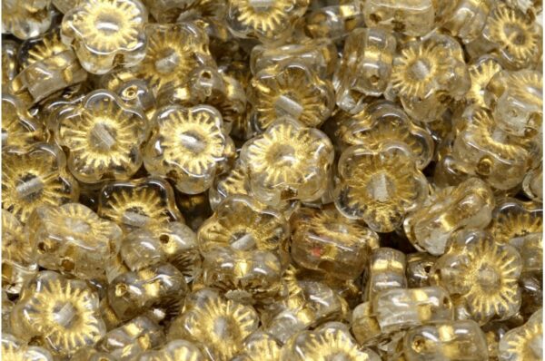 Sunset Flower Beads 10x10mm - Image 1