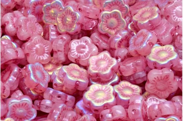 Sunset Flower Beads 10x10mm - Image 1