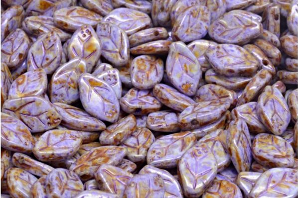 Cherry Leaf Beads 7x12mm - Image 1