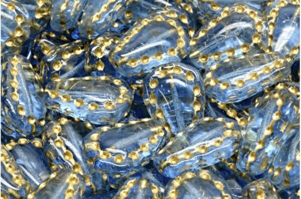 Lacy Tear Drop  Beads 17x12mm - Image 1