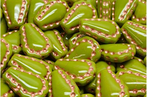 Lacy Tear Drop  Beads 17x12mm - Image 1