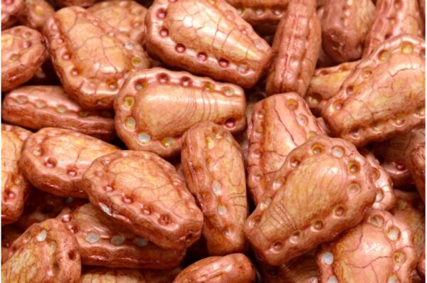 Lacy Tear Drop  Beads 17x12mm - Image 1