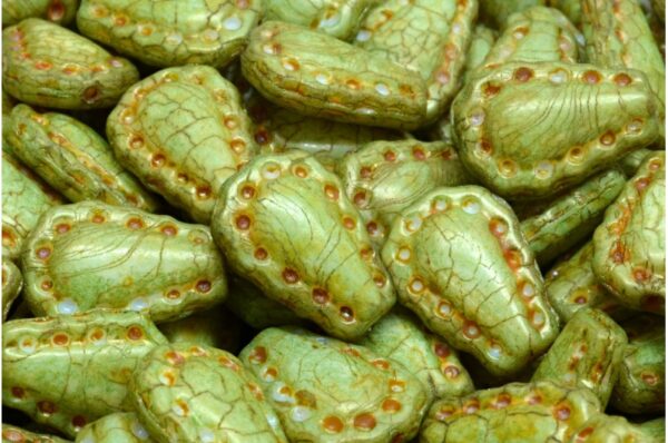 Lacy Tear Drop  Beads 17x12mm - Image 1