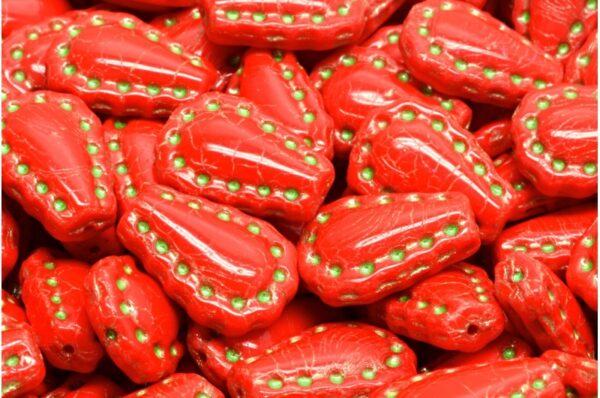 Lacy Tear Drop  Beads 17x12mm - Image 1