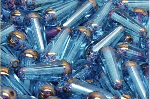 Firepolished Drop Beads 20x9mm - Image 1