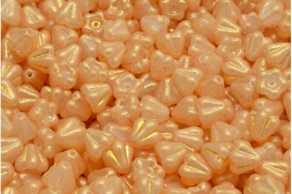 Bell Flower Beads 4x6mm - Image 1