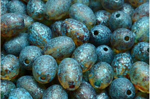 Olive Beads 13x10mm - Image 1