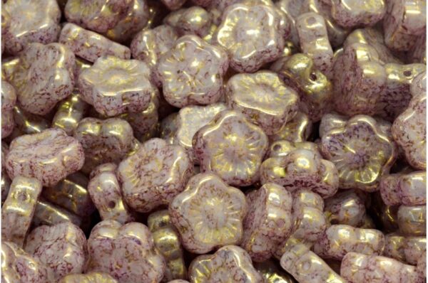 Sunset Flower Beads 10x10mm - Image 1