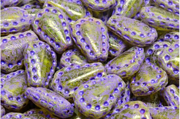 Lacy Tear Drop  Beads 17x12mm - Image 1