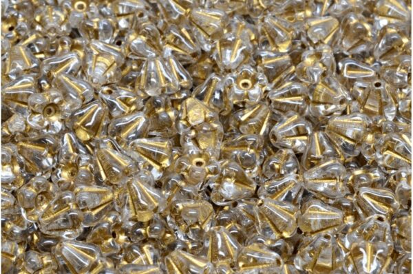 Bell Flower Beads 4x6mm - Image 1