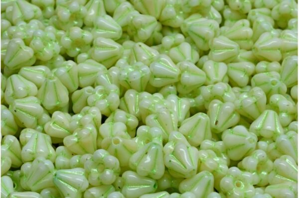 Bell Flower Beads 4x6mm - Image 1