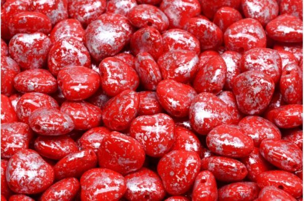 Heart Beads 8x8mm - Image 1