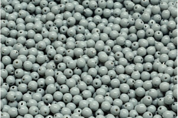Round Druck Beads 3mm - Image 1