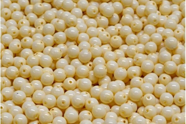 Round Druck Beads 4mm - Image 1