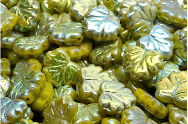 Maple Leaf Beads 13x11mm - Image 1