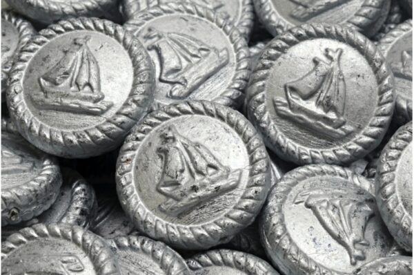 Boat Medallion 20x20mm - Image 1