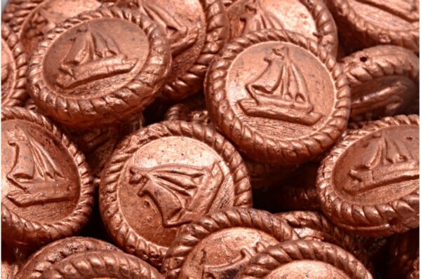 Boat Medallion 20x20mm - Image 1