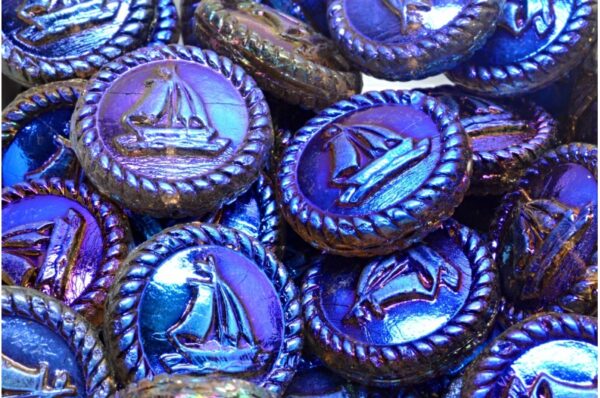 Boat Medallion 20x20mm - Image 1