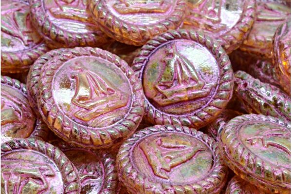 Boat Medallion 20x20mm - Image 1