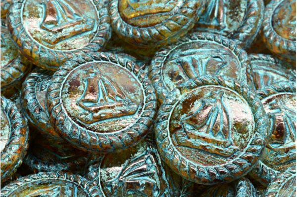 Boat Medallion 20x20mm - Image 1