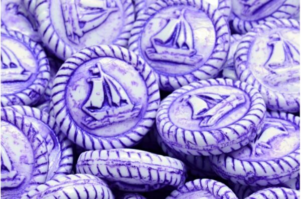 Boat Medallion 20x20mm - Image 1