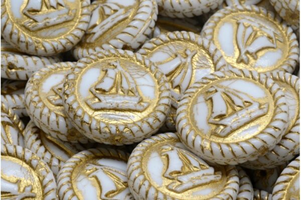 Boat Medallion 20x20mm - Image 1