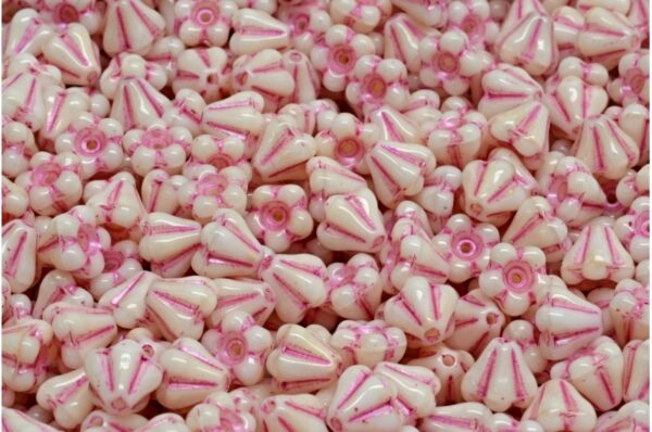 Bell Flower Beads 4x6mm - Image 1