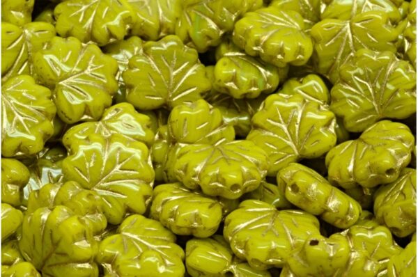 Maple Leaf Beads 13x11mm - Image 1