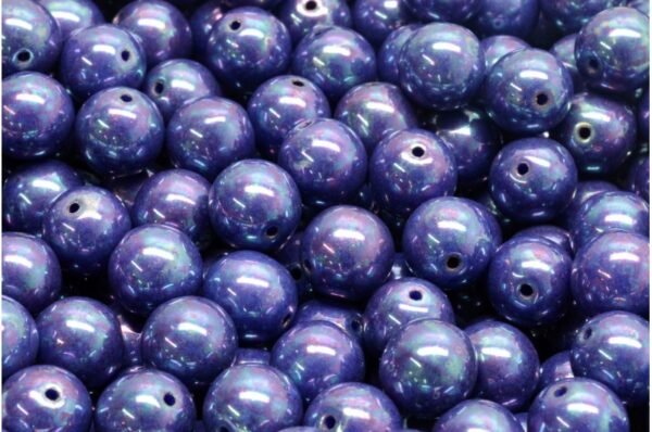 Round Druck Beads 8mm - Image 1