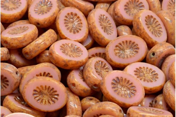 TCB Kiwi Beads 14x10mm - Image 1