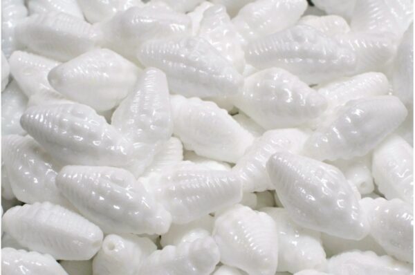 Miter Shell Beads 16x8mm - Image 1