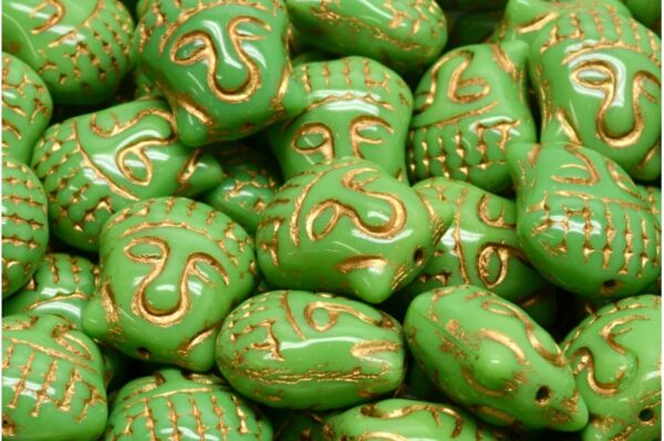 Buddha Head Beads 15x14mm - Image 1