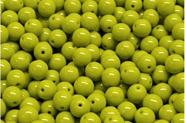 Round Druck Beads 6mm - Image 1