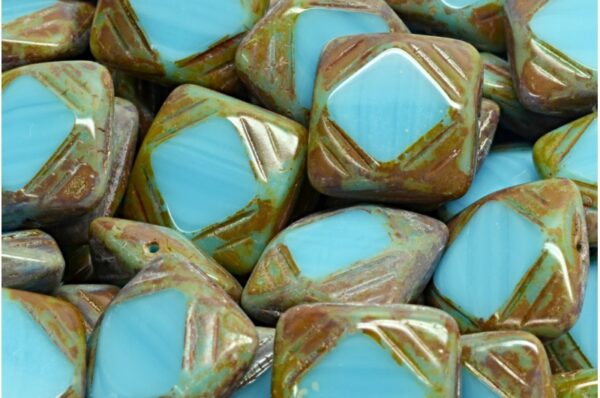 TCB Window Designed Beads 15x15mm - Image 1