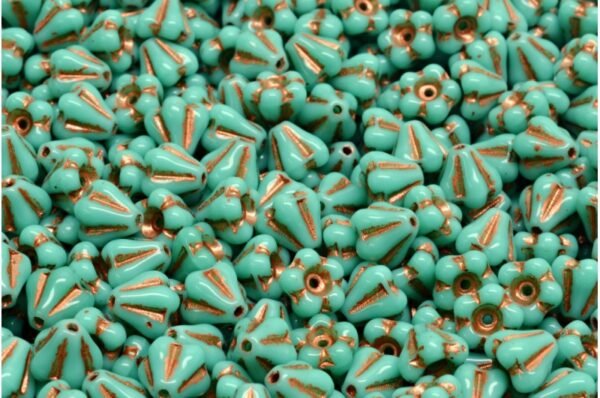 Bell Flower Beads 4x6mm - Image 1