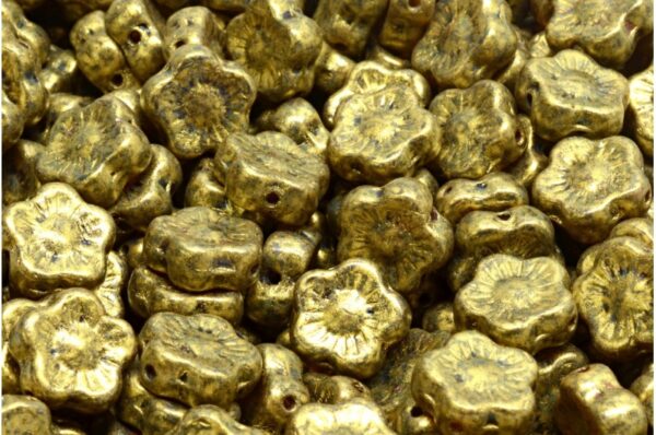 Sunset Flower Beads 10x10mm - Image 1