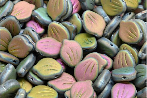 Peony Petal Beads 9x12mm - Image 1