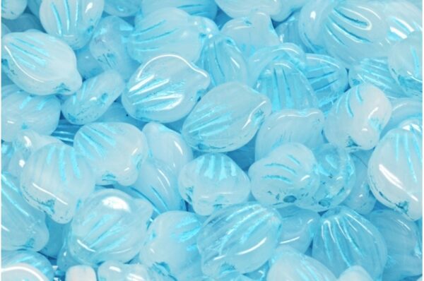 Peony Petal Beads 9x12mm - Image 1