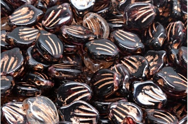 Peony Petal Beads 9x12mm - Image 1