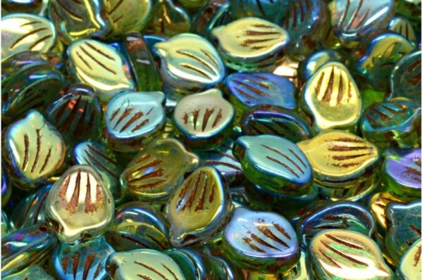 Peony Petal Beads 9x12mm - Image 1