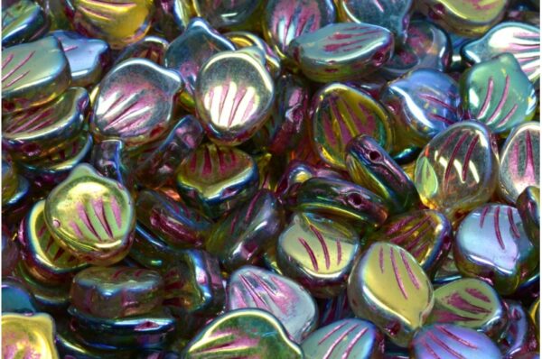 Peony Petal Beads 9x12mm - Image 1