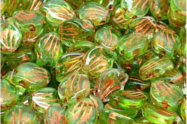 Peony Petal Beads 9x12mm - Image 1