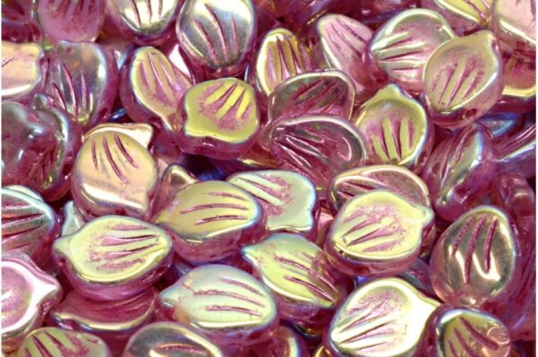 Peony Petal Beads 9x12mm - Image 1