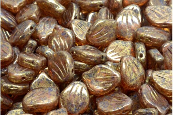 Peony Petal Beads 9x12mm - Image 1