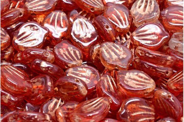 Peony Petal Beads 9x12mm - Image 1
