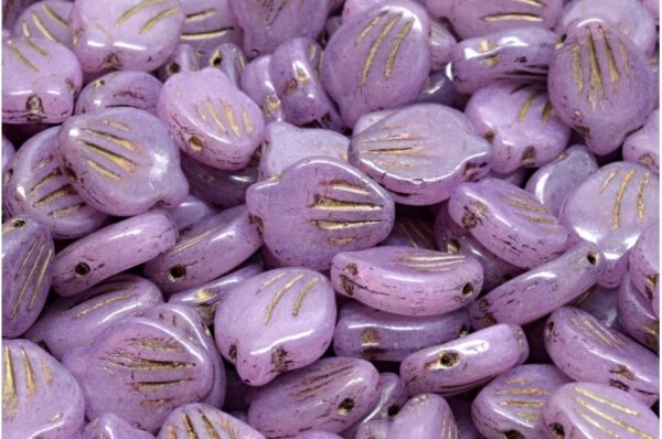 Peony Petal Beads 9x12mm - Image 1