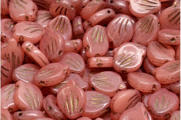 Peony Petal Beads 9x12mm - Image 1